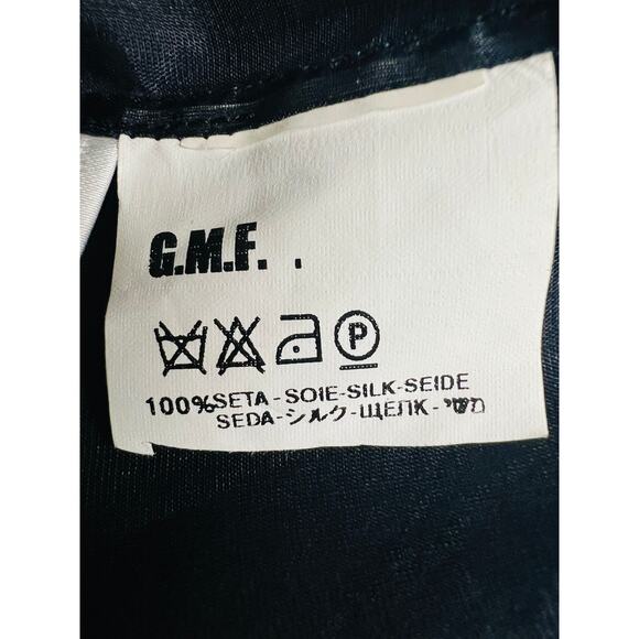 Gianfranco Ferre Vintage 100% Silk Blouse Size Fit M Long Sleeves Sheer Material - Picture 13 of 14